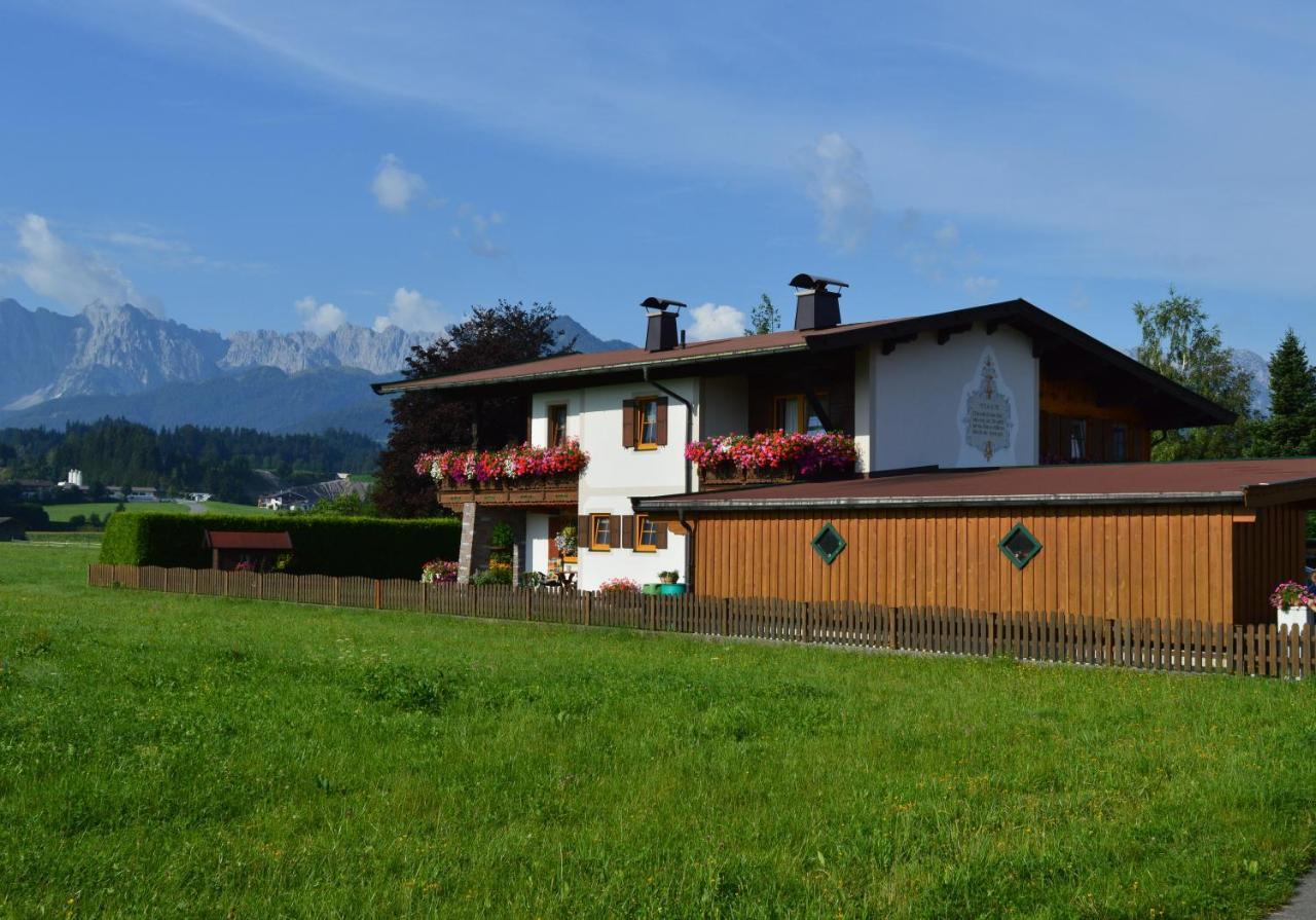 Gaestehaus Schwaiger - Wiesenweg Kössen Exteriér fotografie