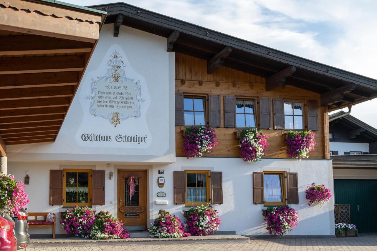 Gaestehaus Schwaiger - Wiesenweg Kössen Exteriér fotografie